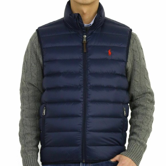 Polo Ralph Lauren Pony Full Zip Down Packable Vest - Picture 2 of 7